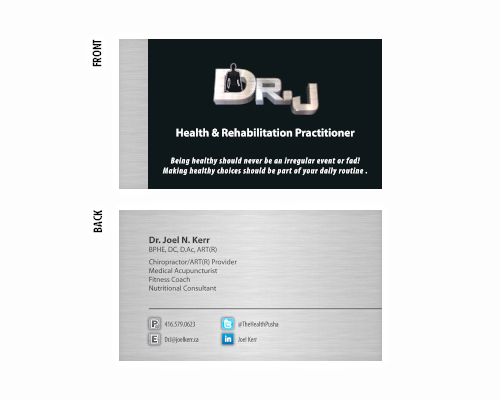 Dr. J Business Card